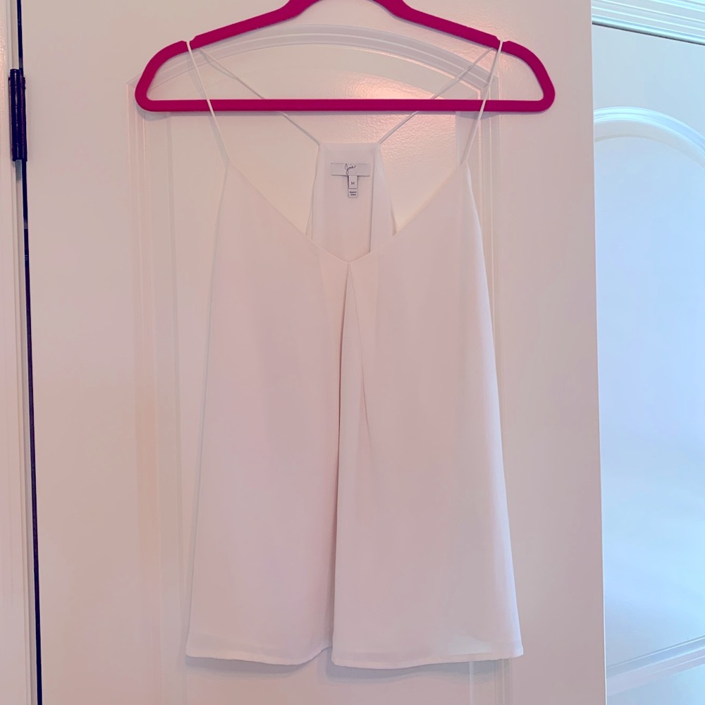 White Joie 100% silk top!